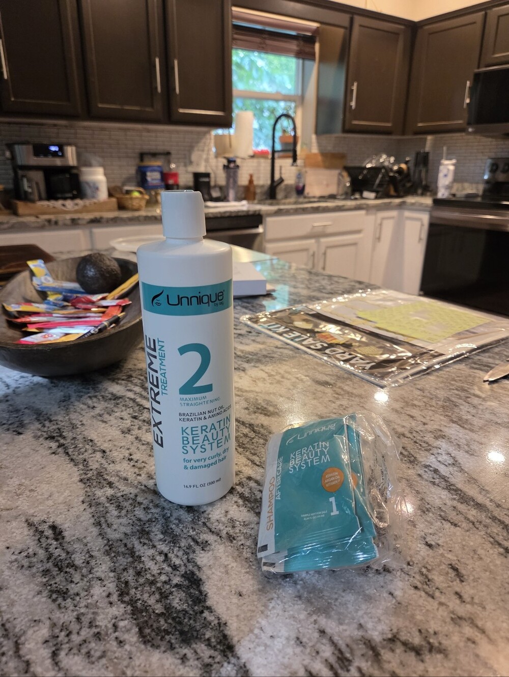 Nique Keratin Beauty System Extreme Treatment 2 - White/Teal
